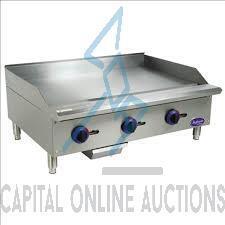 Globe Griddle / Hotplate, Gas, Countertop