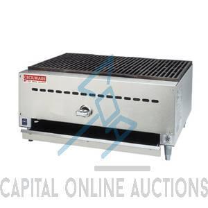 Cecilware Charbroiler, Gas, Floor Model