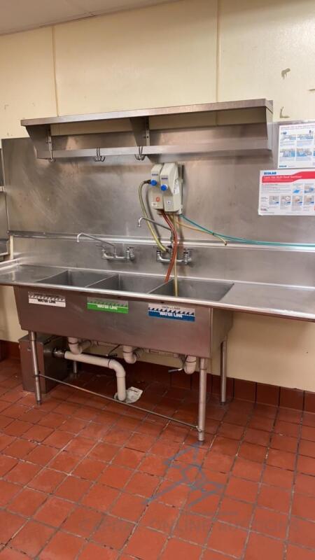 3 Compartment Sink