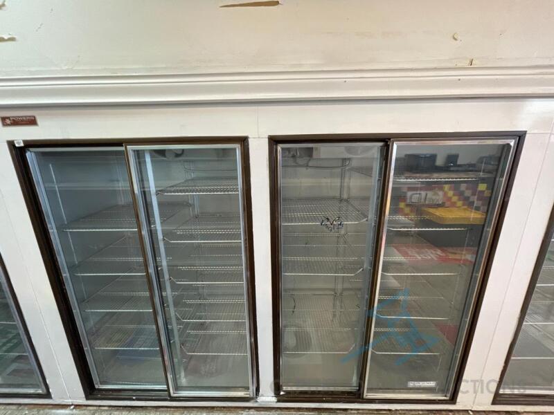 Double Sliding Door Refrigeration Unit