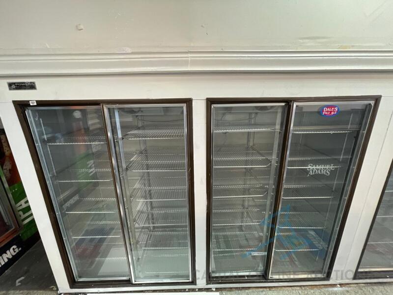 Double Sliding Door Refrigeration Unit