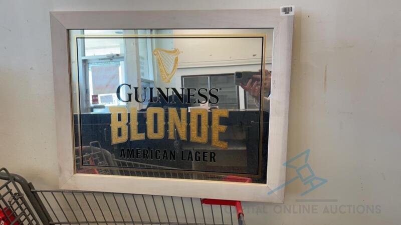 Guinness Blonde Branded Mirror
