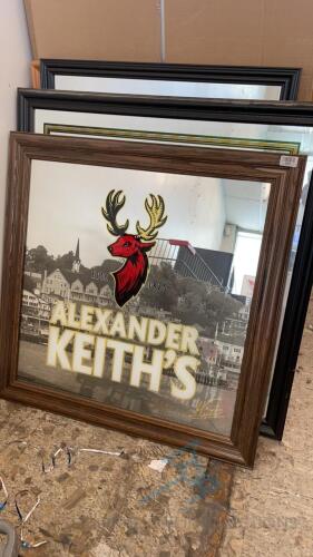 Alexander Keith's Branded Mirror