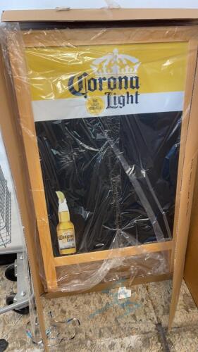 Corona Light Chalk Board