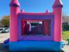 Pink and Purple Super Deluxe Combo Wet/Dry Slide with a Large Pool and Basketball Hoop - 6