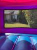 Pink and Purple Super Deluxe Combo Wet/Dry Slide with a Large Pool and Basketball Hoop - 13