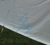 (1) 8ft H x 30ft L Cathedral Windowed Tent Sidewall & (1) 8ftH x 20ftL Solid Tent Sidewall - 2