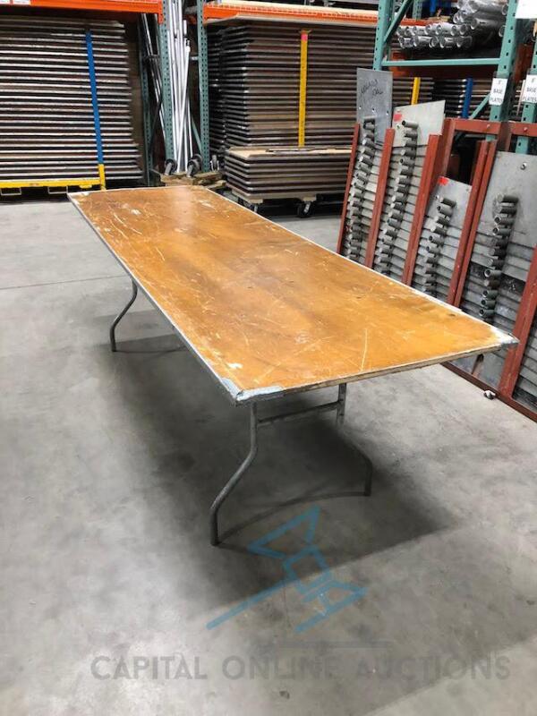 (10) 8' Banquet Tables