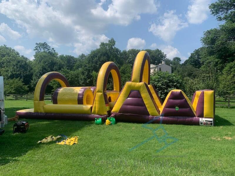 33' Inflatable Obstacle Course