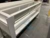 (2) Tufted White Bars with No Tops - 3