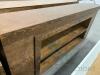 (2) Wooden Shelf Display Bars