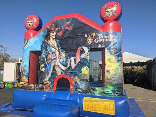 13’ x 13’ Pirates of the Caribbean Bounce House 