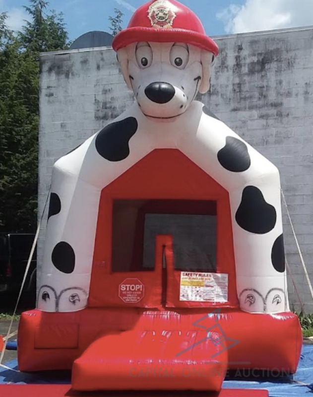 Cutting Edge Fire Dog Bounce House