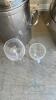 (169) Assortment of Small and Large Wine Glasses - 2