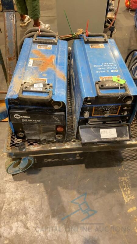 2 Miller DC Inverter Arc Welders