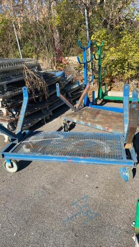 2 Heavy Duty Pipe Carts