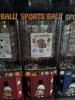 6 Sports Ball Gumball Machines