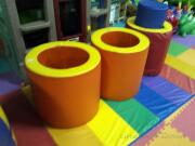 Soft Play Orange Tubes