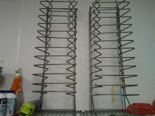 (2) Table Top Pizza Racks