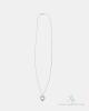 18kt White Gold Diamond Heart Pendant and Chain - 3