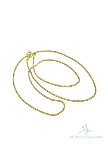 14kt Solid Yellow Gold Chain