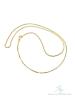 14kt Solid Yellow Gold Chain - 21.5 inches