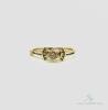 14kt Solid Yellow Gold and Diamond Engagement Ring