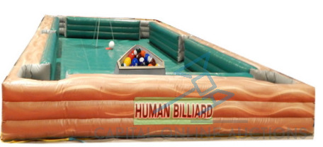 NEW Human Billiards Game