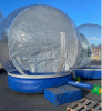 Giant Human Snow Globe - Snow Flake Back Drop - 3