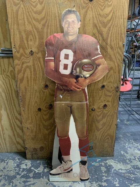 Steve Young Cardboard Stand Up