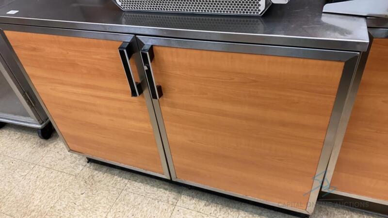 Refrigerated Stainless Steel Counter