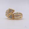 18kt Gold Diamond Ring - 2