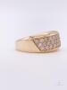 Pave Diamond14kt Solid Yellow Gold Ring - 3