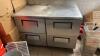 Four Drawer Stainless Steel Refrigerated Work Station - 2