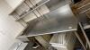 Stainless Steel Table with Overshelf and Sink - 2