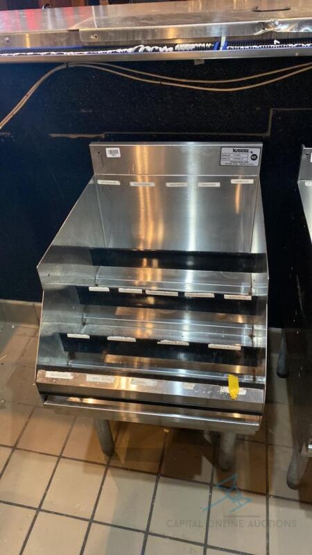 Krowne Stainless Steel Underbar Ice Bin/Cocktail Unit