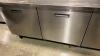 Randell Refrigerated Pizza Prep Table with Top Shelf - 7