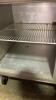 Randell Refrigerated Pizza Prep Table with Top Shelf - 8