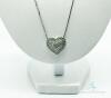 14kt Gold Diamond Heart Pendant Necklace - 4