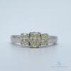 Beautiful Diamond Ring in 14kt Solid White Gold