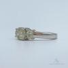 Beautiful Diamond Ring in 14kt Solid White Gold - 2