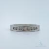 14kt White Gold & Diamond Band Ring