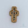 14kt Gold Diamond Cross Pendant - 2