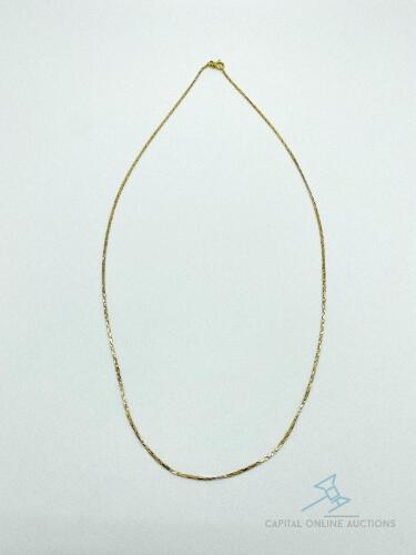 14kt Solid Yellow Gold Chain