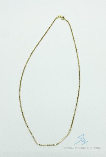 14kt Solid Yellow Gold Chain