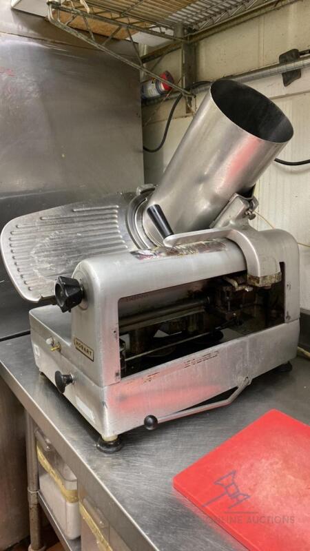 Hobart Slicer with Attachments