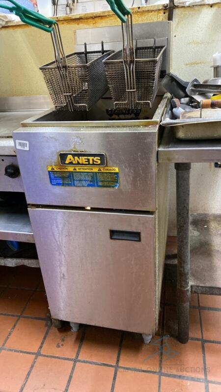 Anets Commercial Gas Fryer