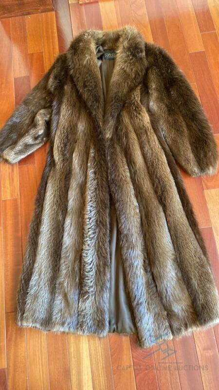 Evansfurs Long Fur Coat