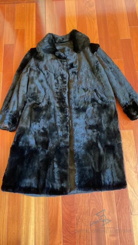 Black Fur Coat