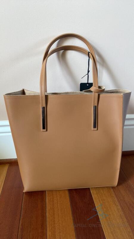 Sofia Cardoni Brown Leather Bag